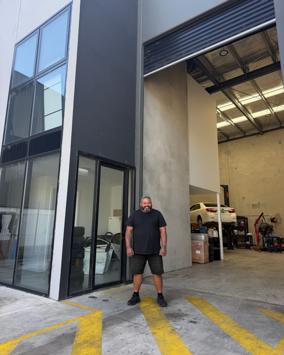 Jacked Auto workshop entrance